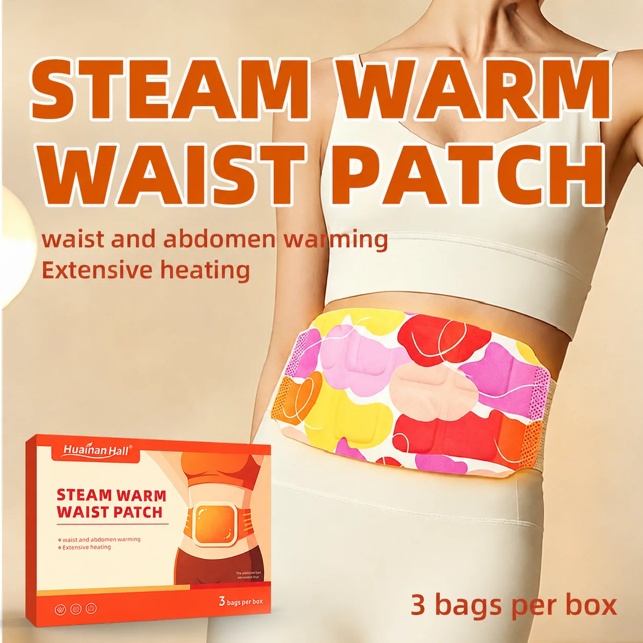 Warm waist patch